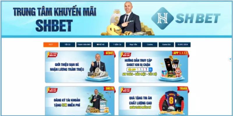 Điều khoản về trung tâm khuyến mãi